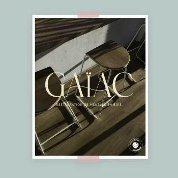 Conception d'une identité visuelle de la marque Gaic - Restauration de meubles en bois