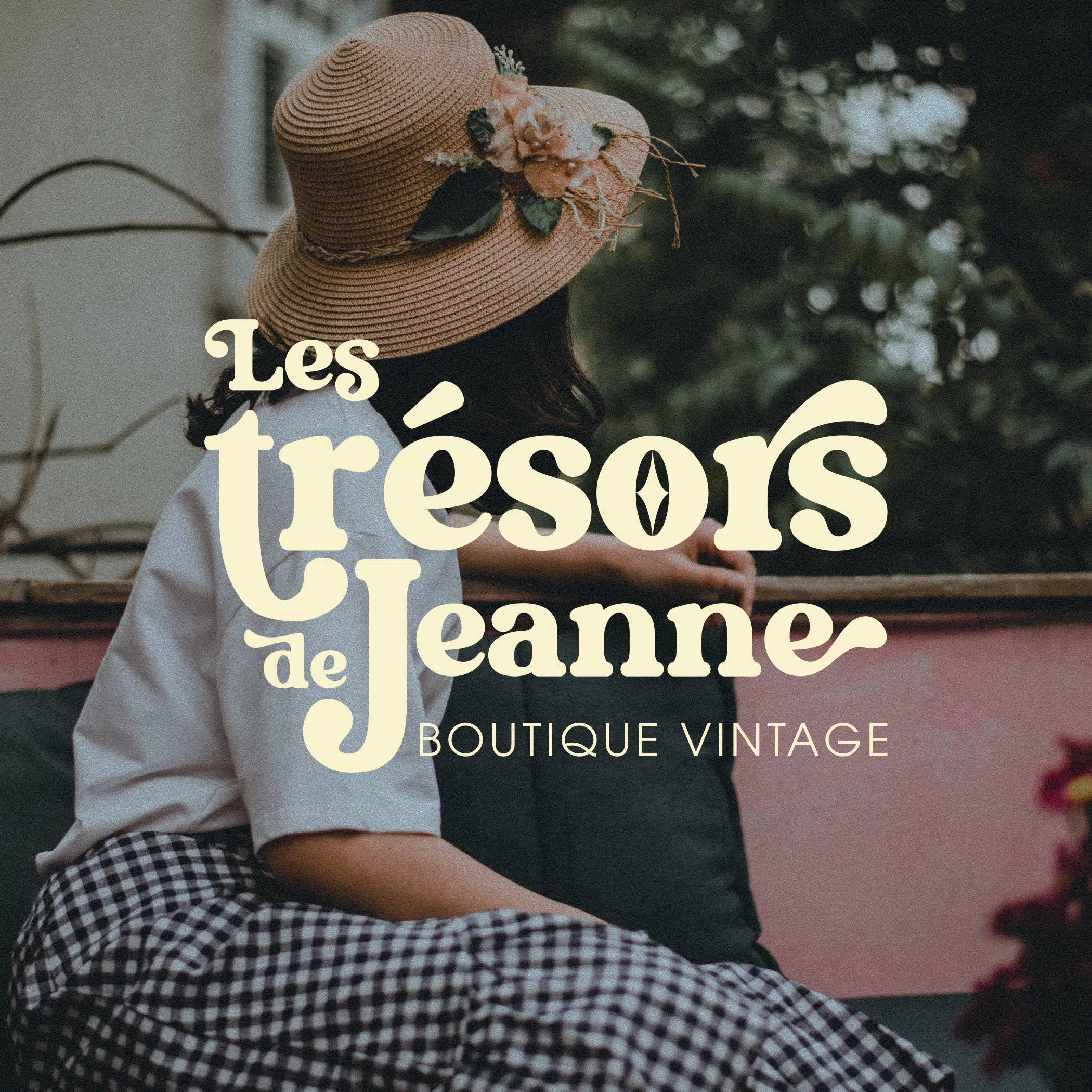 Identité visuelle boutique vintage