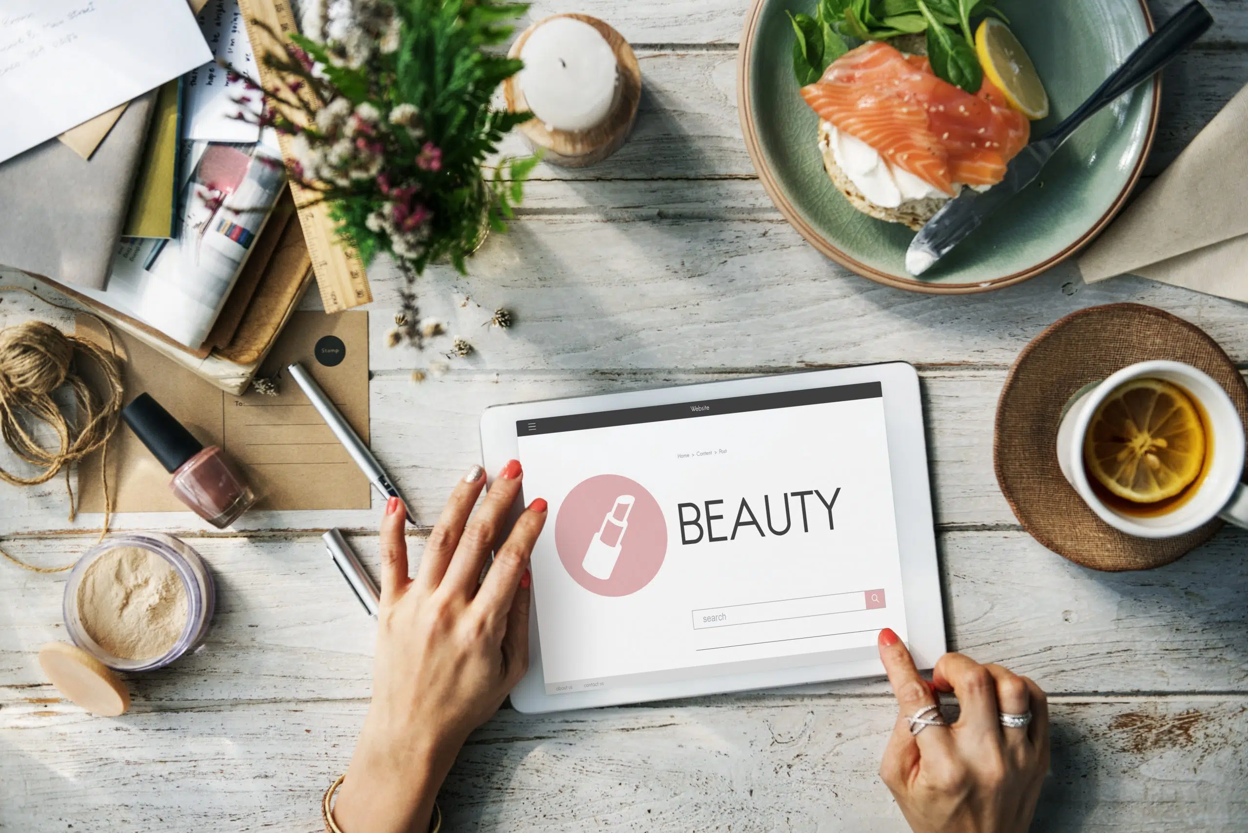 Institut de beauté, site internet sur mesure pour obtenir une belle visibilité