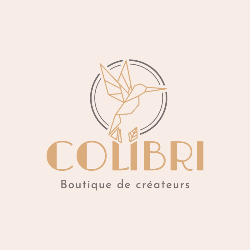 Identité visuelle Colibri Boutique à Poitiers