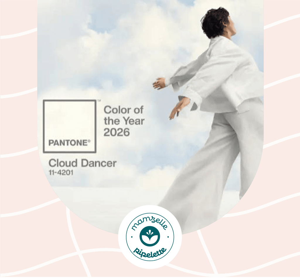 Couleur pantone 2026 - Cloud dancer
