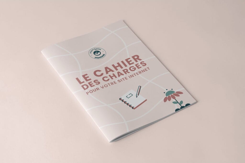 Mockup cahier des charges - Mamzelle Pipelette